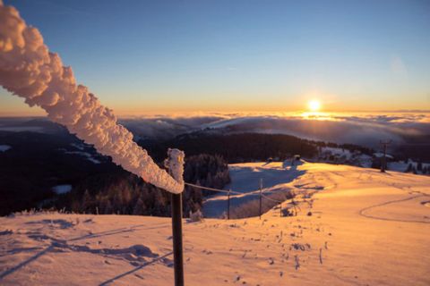 Sonnenaufgang am Feldberg (® Hochschwarzwald Tourismus GmbH)